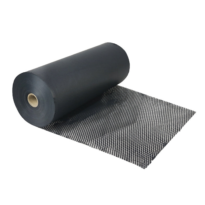 Rollo envolvente acolchado de nido de abeja negro