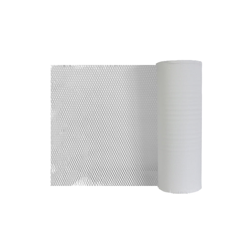 White honeycomb cushioning wrap roll