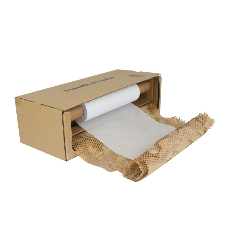 Honeycomb cushioning wrap box