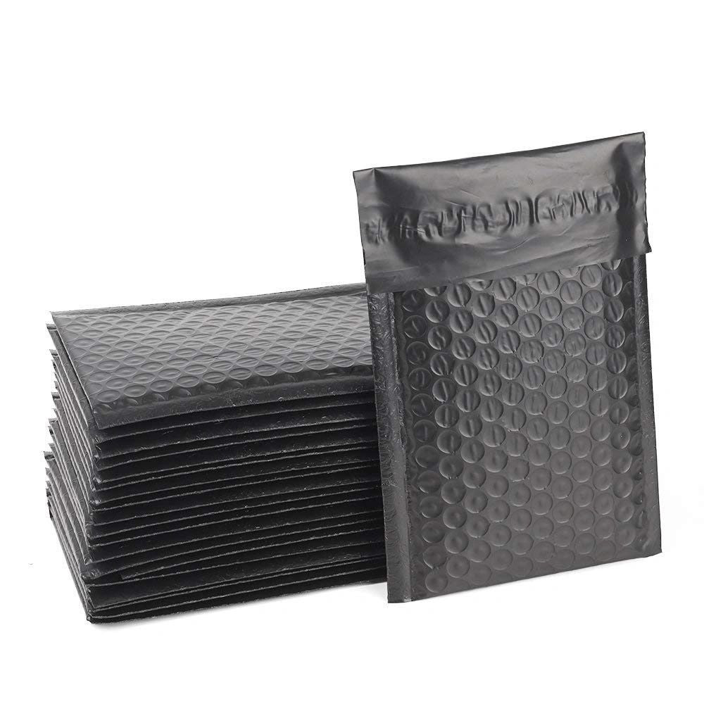 Black poly bubble mailers 10.5x16