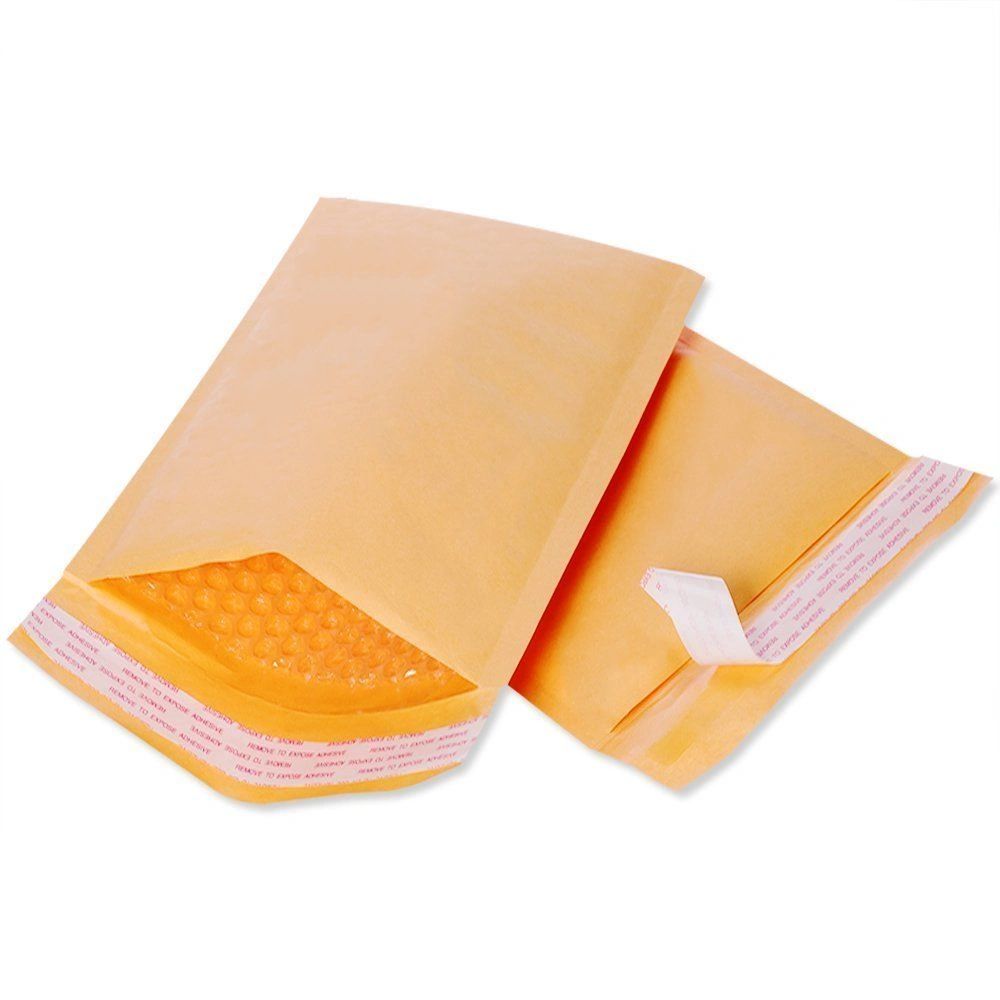 Kraft bubble mailers